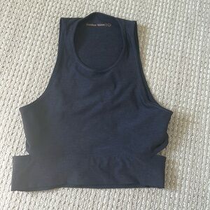 Outdoor voices like new crop top. Round neck, split back band. Size Small.